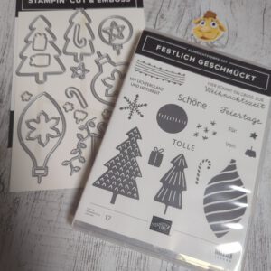 Festlich Geschmückt-Festliche Umrisse