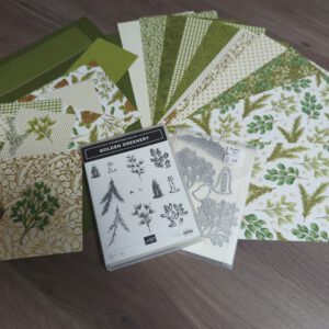 goldene Weihnachten Paket