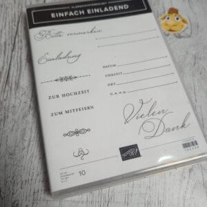 Einfach Einladend - Hochzeit
