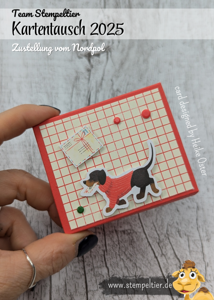 Stampin up Kartenswap team stempeltier winter 2025 nordpol