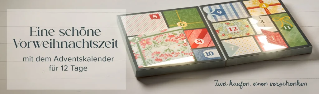 stampin up adventskalender 2025