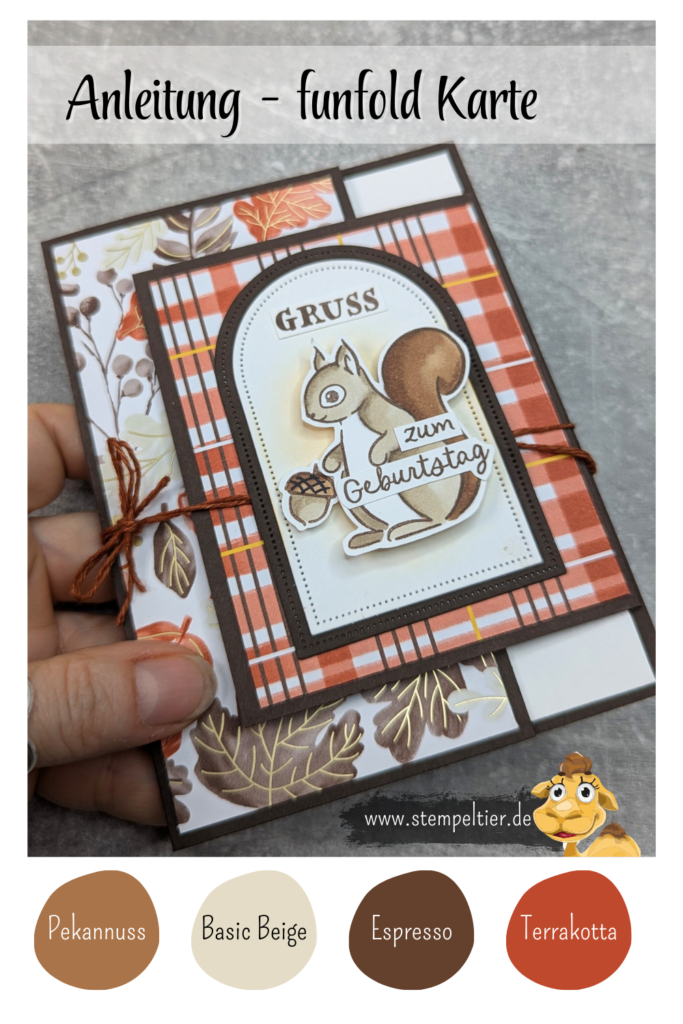 stampin up süsses eichhörnchen farbkombi herbst color combination stempeltier