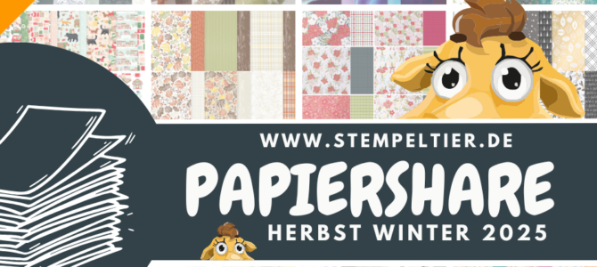 Designerpapier SHARE Herbst Winter 2025 Designerpapier SHARE Herbst Winter 2025