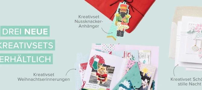 Drei neue Kreativsets im Oktober – Nussknacker Minialbum und schöne stille Nacht
