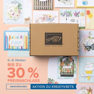 stampin up kreativssets kits angebot oktober 2ß25