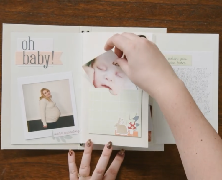 stampin up babyalbum kit