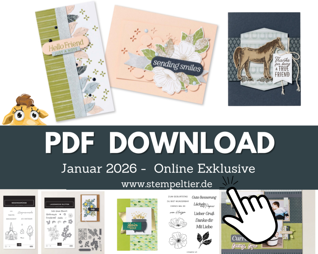 stampin up online exclusive januar 2026 pdf
