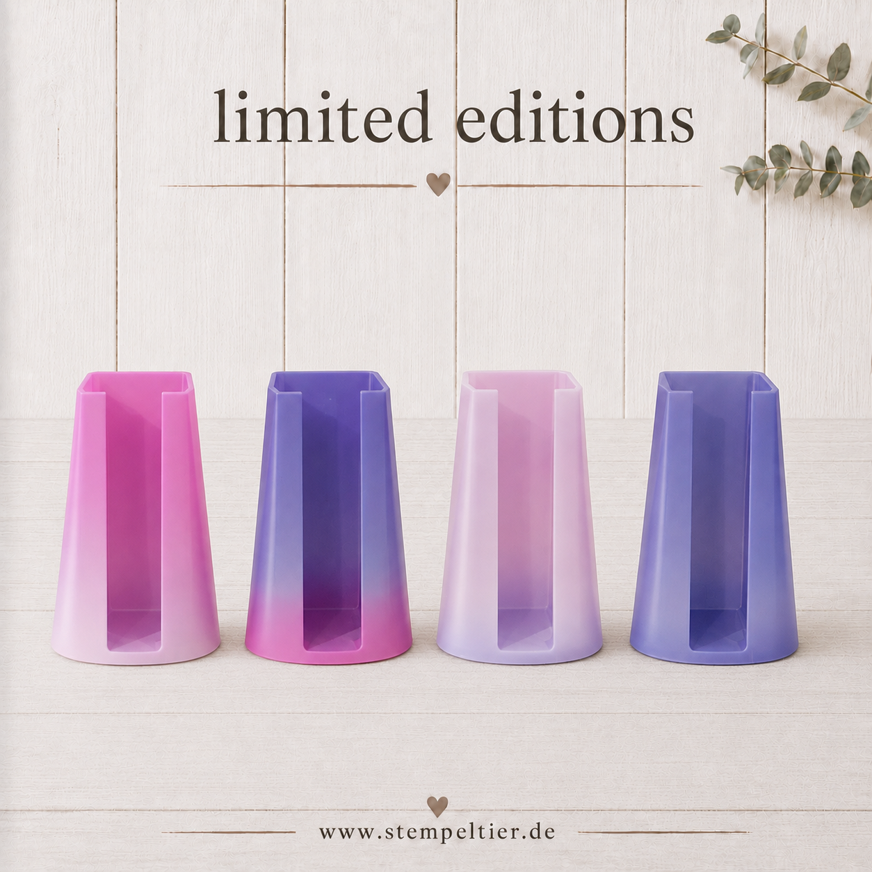 farben stempeltier bastelhelfer organizer farbauswahl limited edition