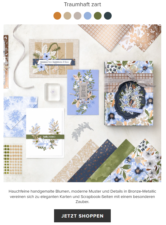 stampin up stempeltier traumhaft zart exklusiv online märz 2026