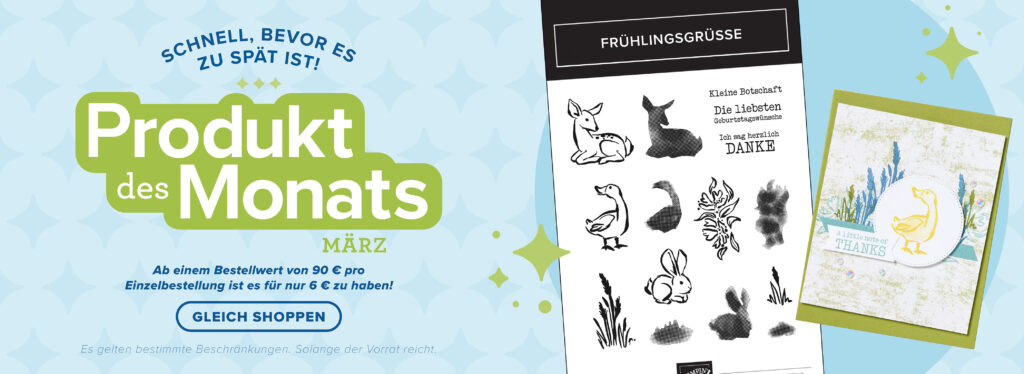 produkt des monats stampin up märz 2026 frühlingsszenen