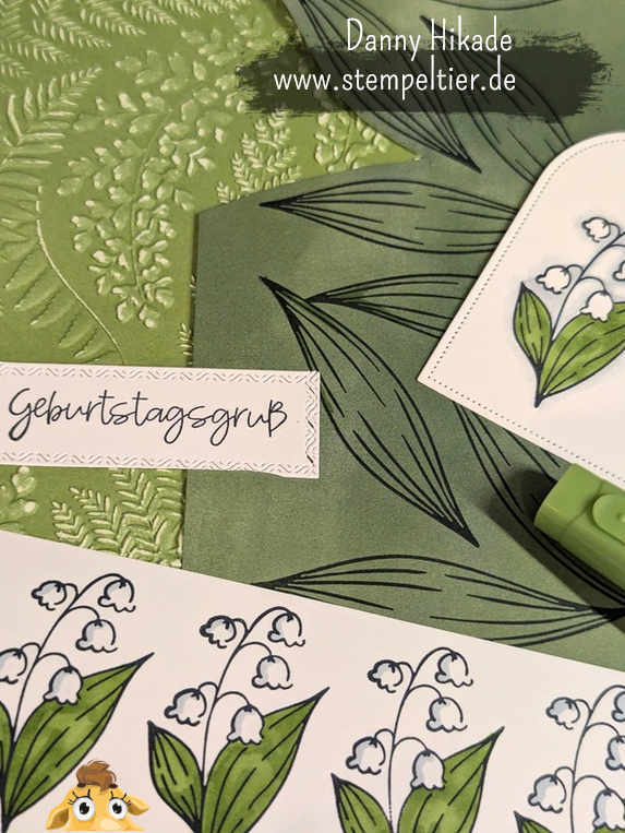 stampin up im maiglöckchental farben stempeltier blends