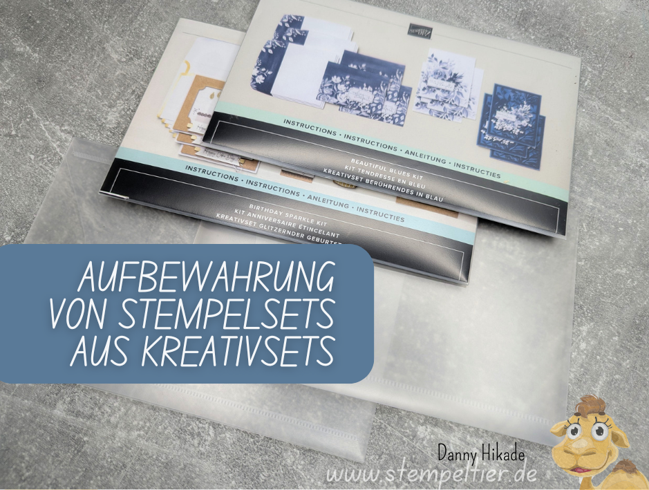 DIY Aufbewahrungsideen für Stempelsets und Kits