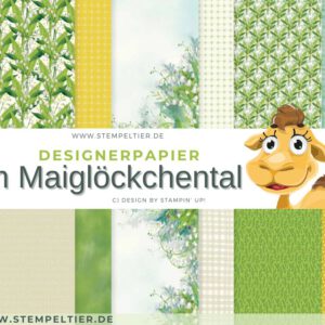 Designerpapier mini 2026 stampin up im Maiglöckchental