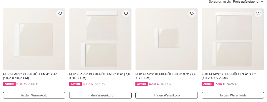 stampin up flip flaps hüllen