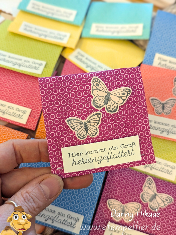 stampin up schmetterlinge farbenfrohe flügel signalfarben goodies stempeltier