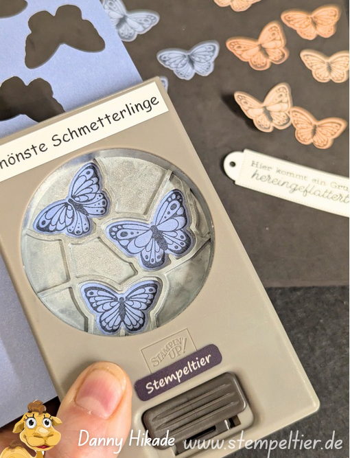 stampin up schönste schmetterlinge Handstanze stempeltier