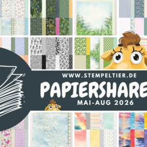 stempeltier stampin up papiershare 2026