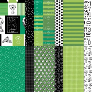 stampinup fussball voll ins Tor WM Designerpapier