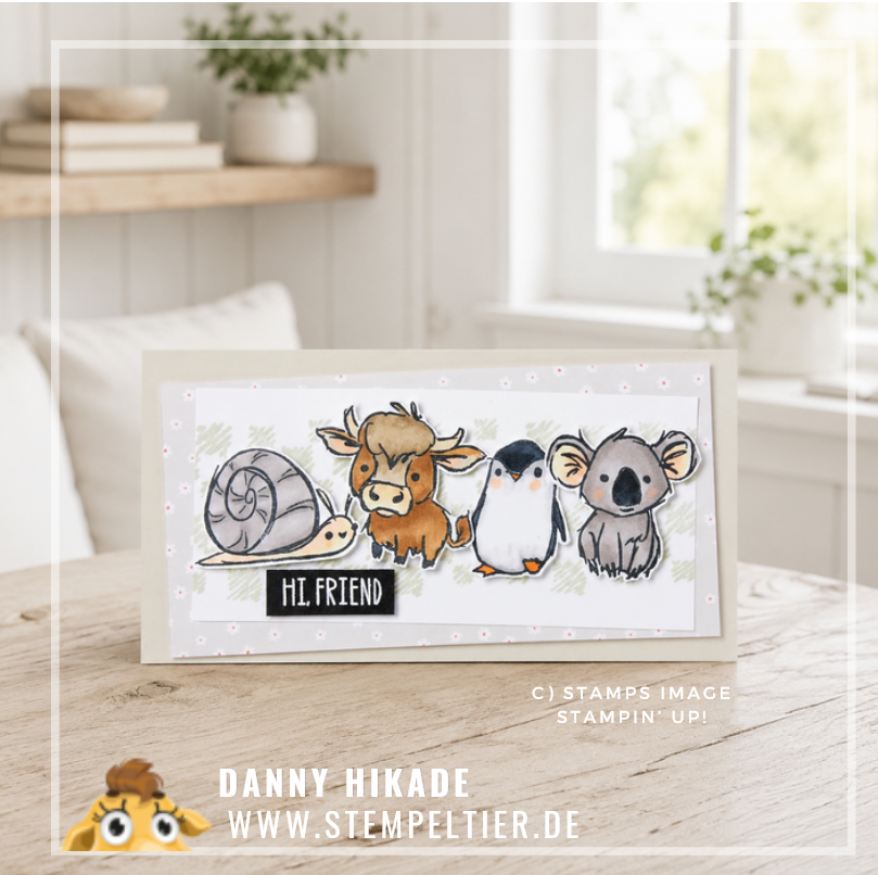 Stampin' Up! Tierisch lieb – Produkt des Monats Juni 2026 stempeltier