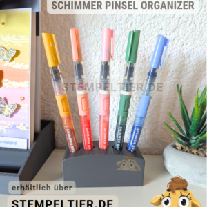 SCHIMMER-PINSELSTIFT incolor stampin up halter organizer aufbewahrung stempeltier