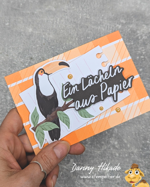 stampinup lächeln kreativset kit tierisch stempeltier