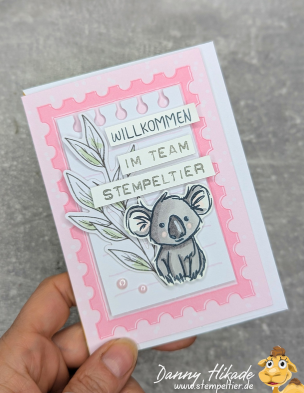 stampinup willkommen im team stempeltier starterset juli 