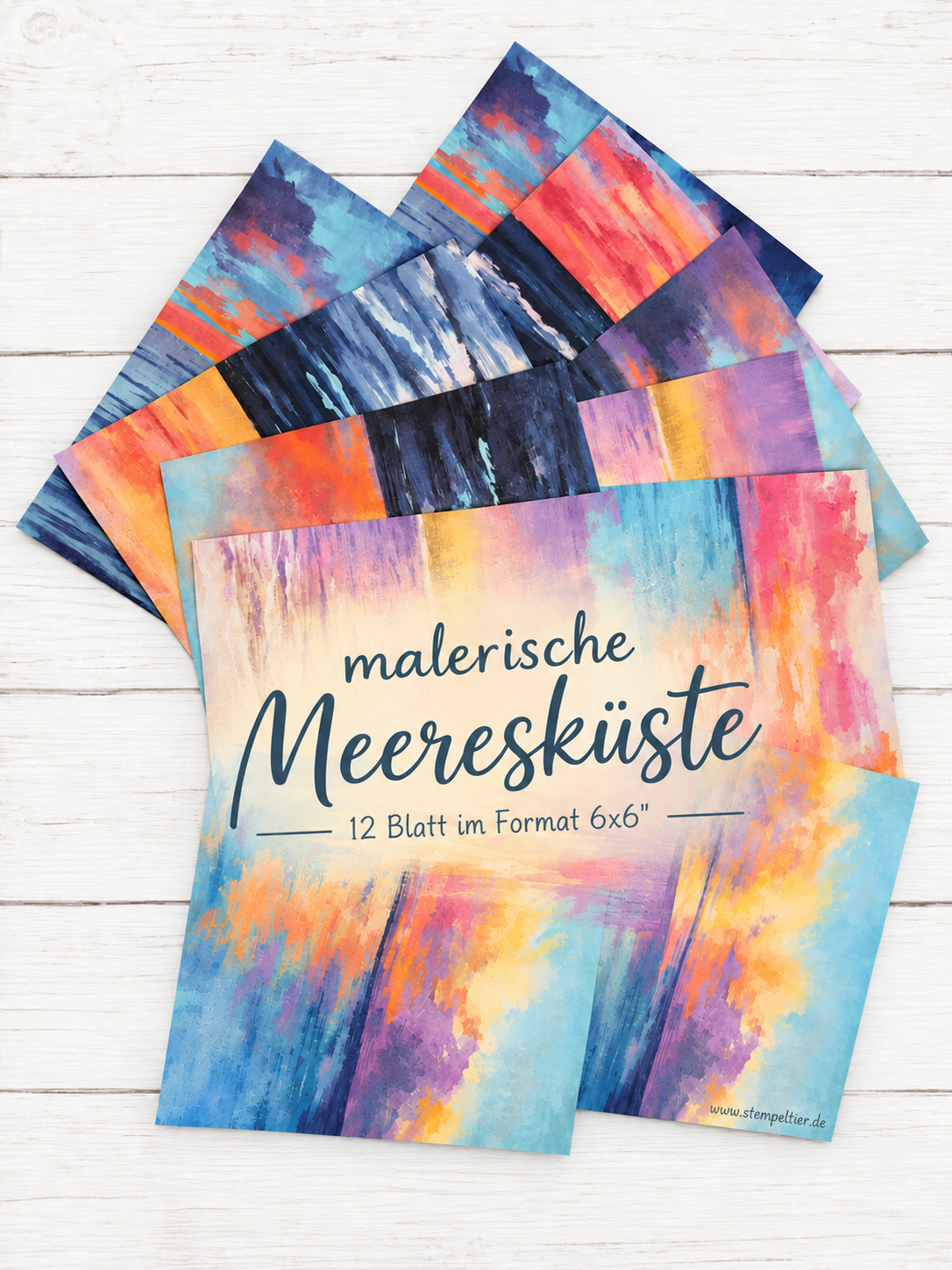 malerische Meeresküste