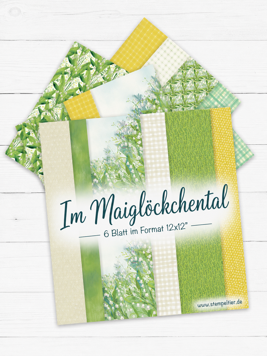 maiglöckchental stampin up designerpapier papier