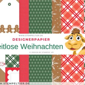Designerpapier herbst winter 2026 zeitlose Weihnachten stampin up