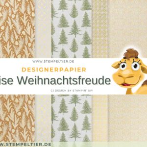 Designerpapier mini 2026 stampin up leise Weihnachtsfreude