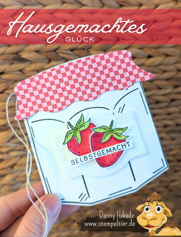 Stampin up marmelade hausgemachtes glück stempeltier danny