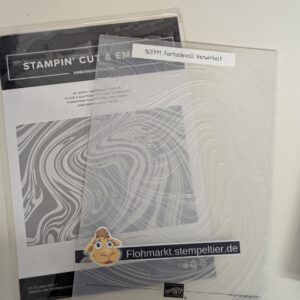 stampin up Prägeform Wellen