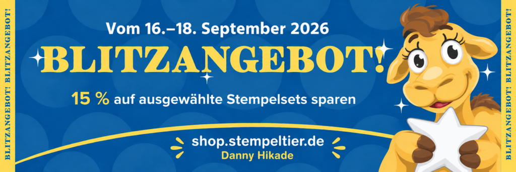 stampinup blitzangebot stempelsets 15% aktion september stempeltier