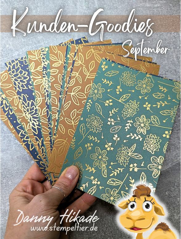 stempeltier kunden goodies blattwerk voller eleganz PDM September